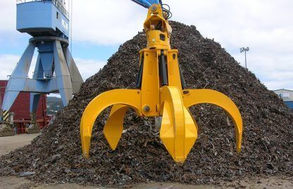 AME Hydraulic Orange Peel Grab 360° Rotating, Suitable for 18-28 Ton - Grapple for Excavator: picture 1 AME Hydraulic Orange Peel Grab 360° Rotating, Suitable for 18-28 Ton - Grapple for Excavator: picture 1