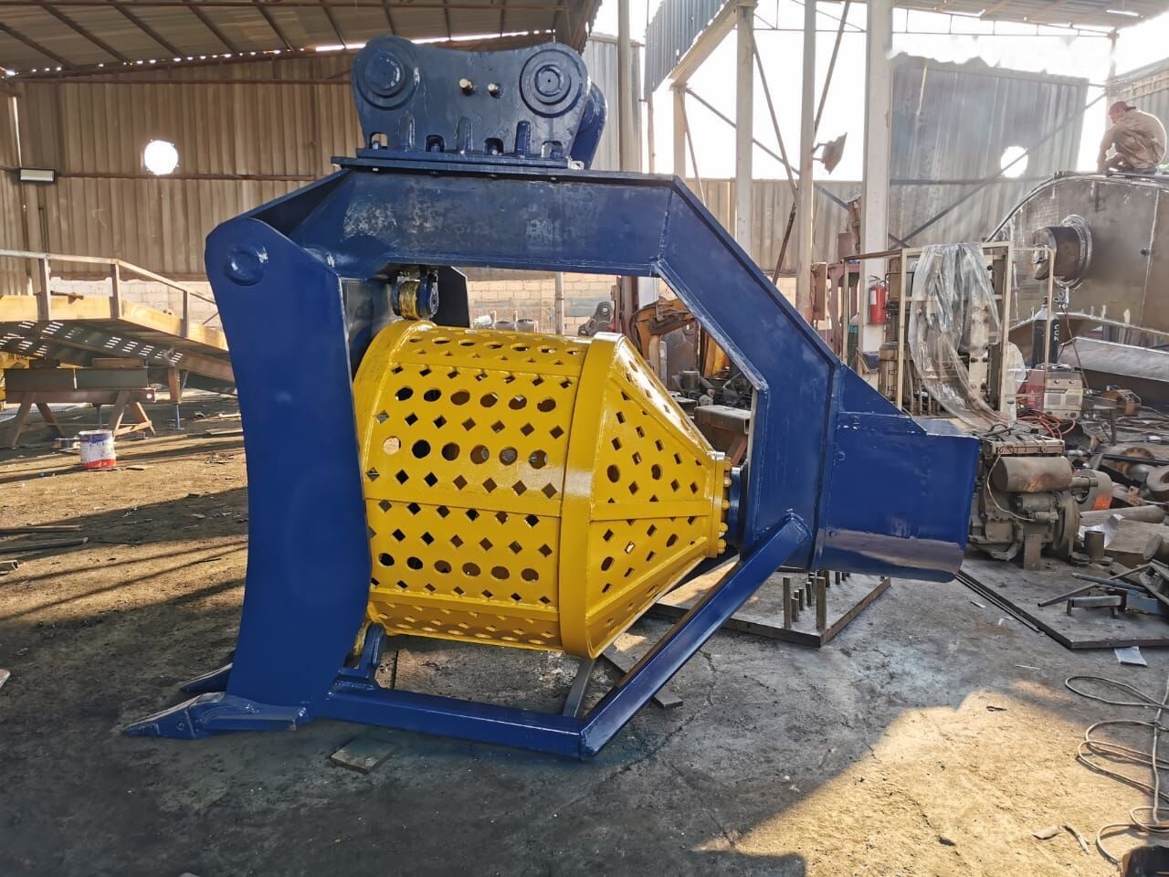 AME Rotary Screening Bucket MSB40 - Sorting bucket for Excavator: picture 5 AME Rotary Screening Bucket MSB40 - Sorting bucket for Excavator: picture 5