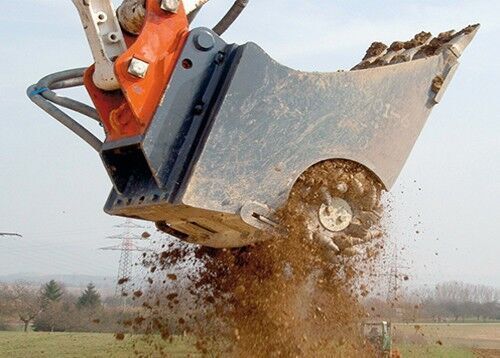 AME Double Drum Cutter Bucket - Attachment for Excavator: picture 5 AME Double Drum Cutter Bucket - Attachment for Excavator: picture 5