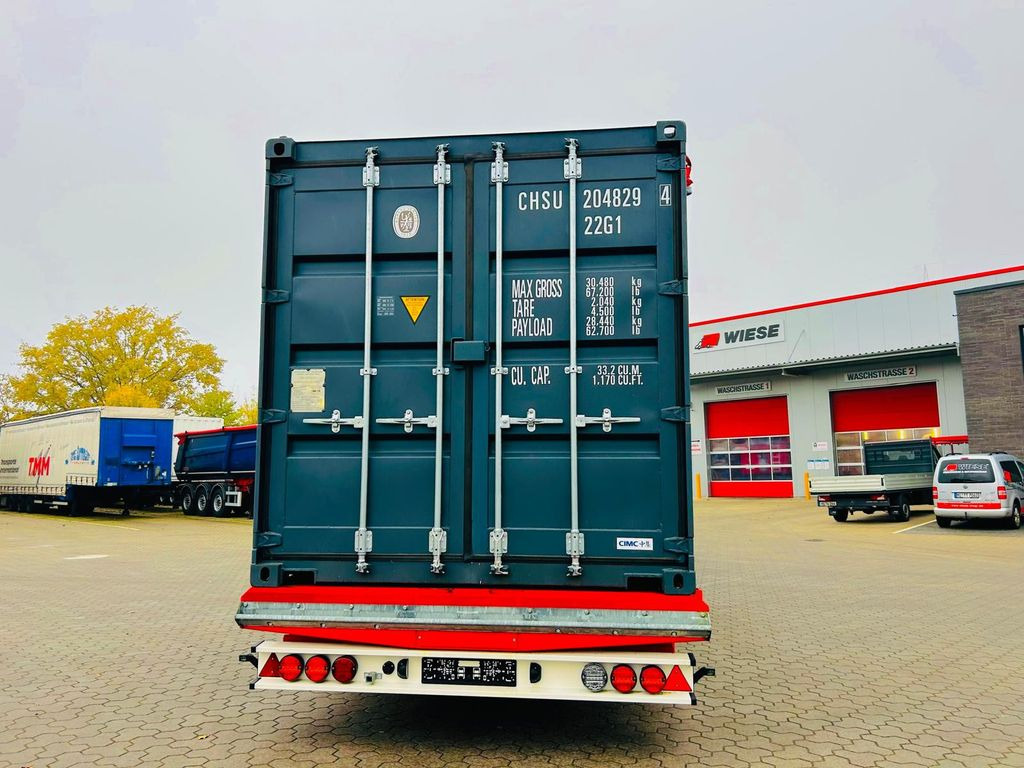 2-Achs Stufensattel Tele Zwangslenkung Kran - Low loader semi-trailer: picture 2 2-Achs Stufensattel Tele Zwangslenkung Kran - Low loader semi-trailer: picture 2