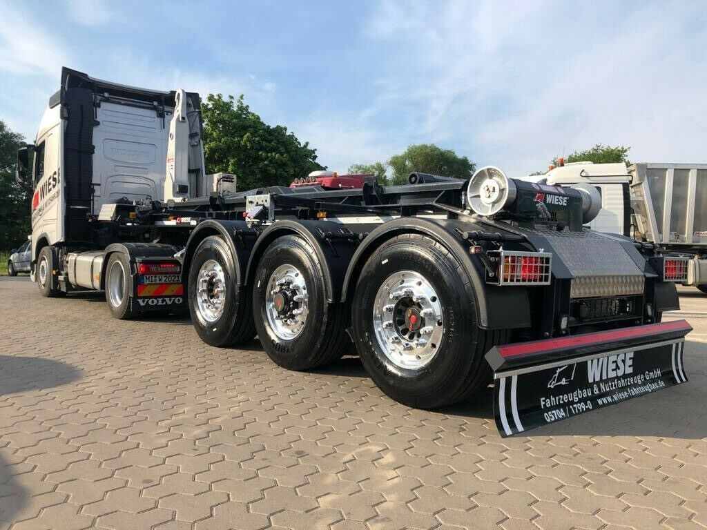 New Container transporter/ Swap body semi-trailer Auflieger Abrollkipper Hakenlift Agrarausführung: picture 7