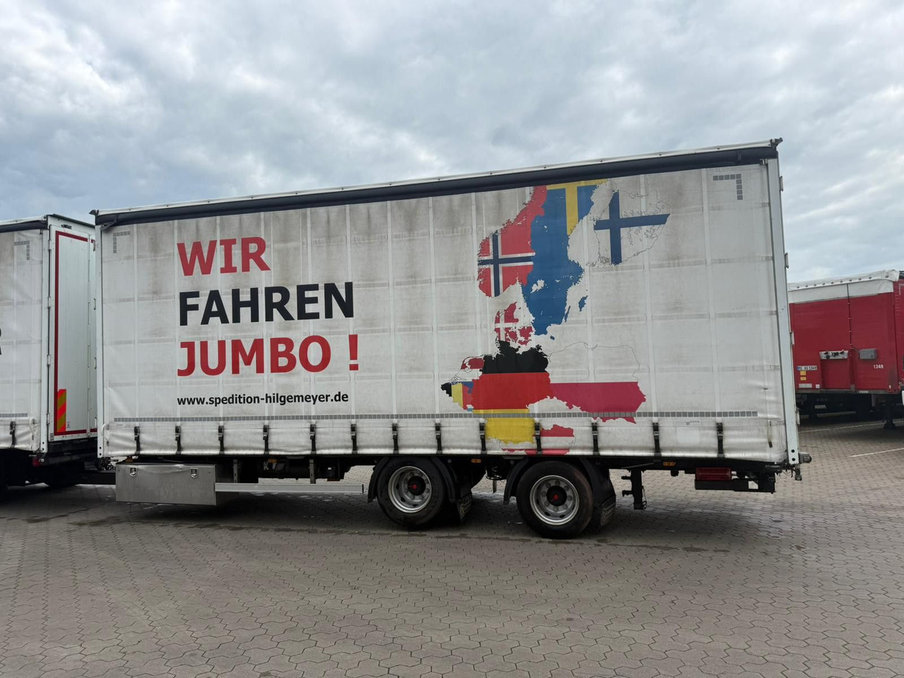 FBL Tandem Anhänger Volumen Inklusive LKW!! - Curtainsider trailer: picture 5 FBL Tandem Anhänger Volumen Inklusive LKW!! - Curtainsider trailer: picture 5