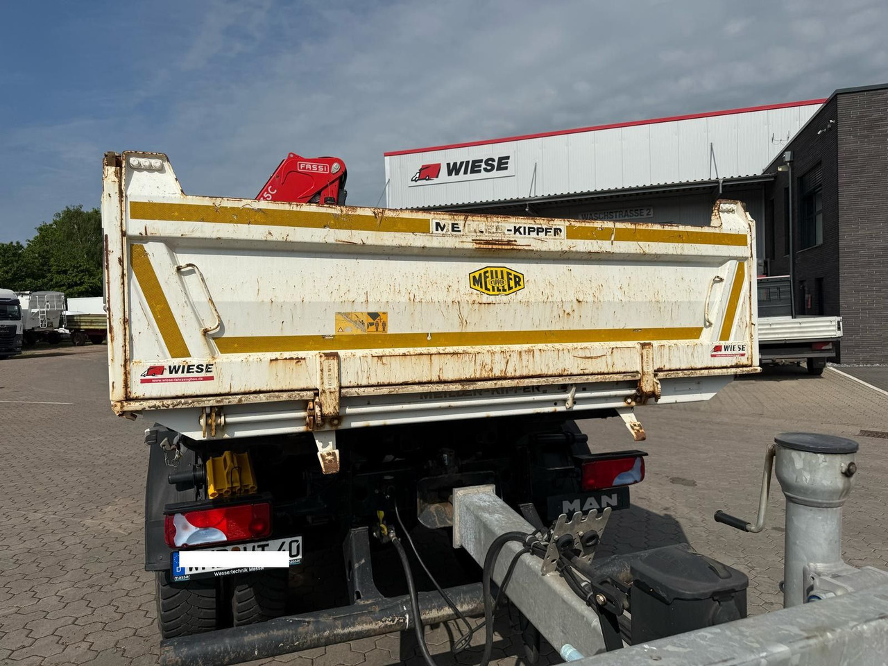 MAN TGM 18.320 4x2 BB mit Kran Fassi F135 Kipper - Tipper, Crane truck: picture 5 MAN TGM 18.320 4x2 BB mit Kran Fassi F135 Kipper - Tipper, Crane truck: picture 5