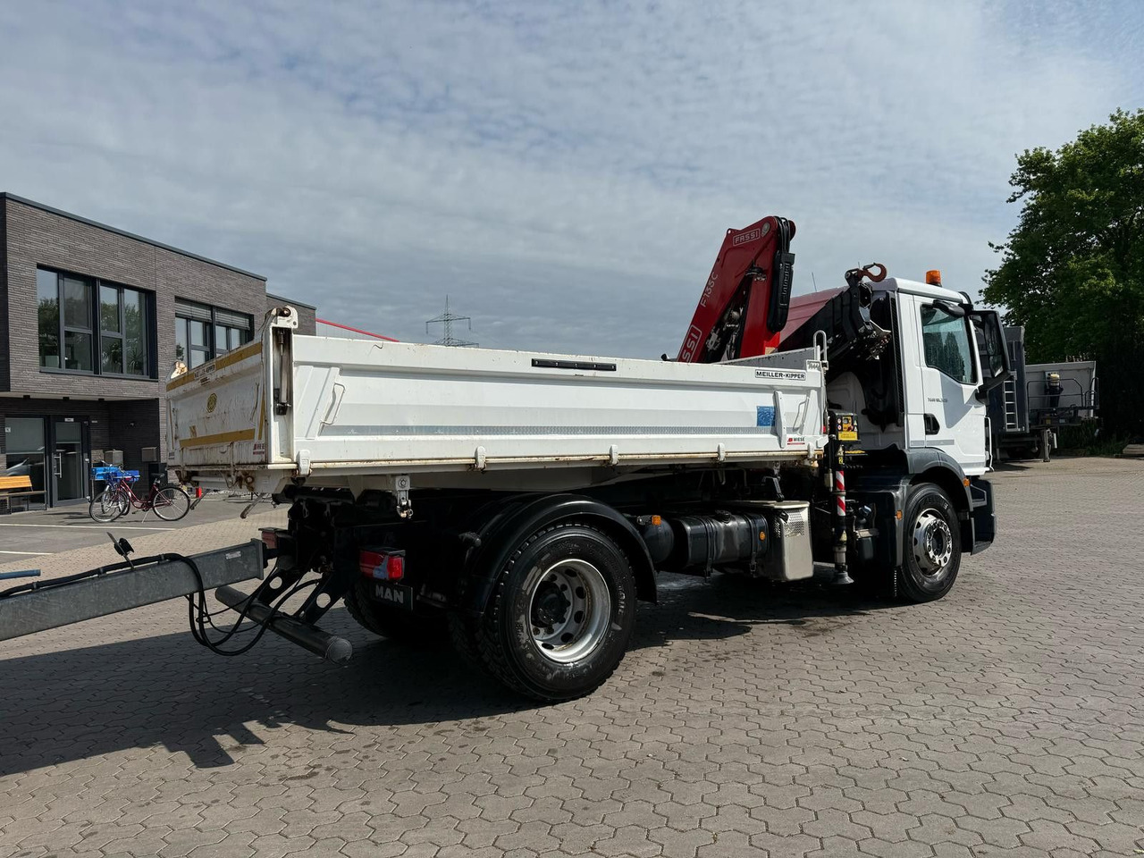 MAN TGM 18.320 4x2 BB mit Kran Fassi F135 Kipper - Tipper, Crane truck: picture 4 MAN TGM 18.320 4x2 BB mit Kran Fassi F135 Kipper - Tipper, Crane truck: picture 4
