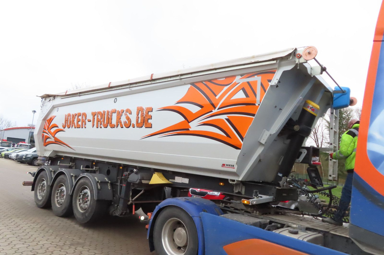 MEGA Stahlkipper - Elektrisches Verdeck - 30 m³ - Tipper semi-trailer: picture 3 MEGA Stahlkipper - Elektrisches Verdeck - 30 m³ - Tipper semi-trailer: picture 3