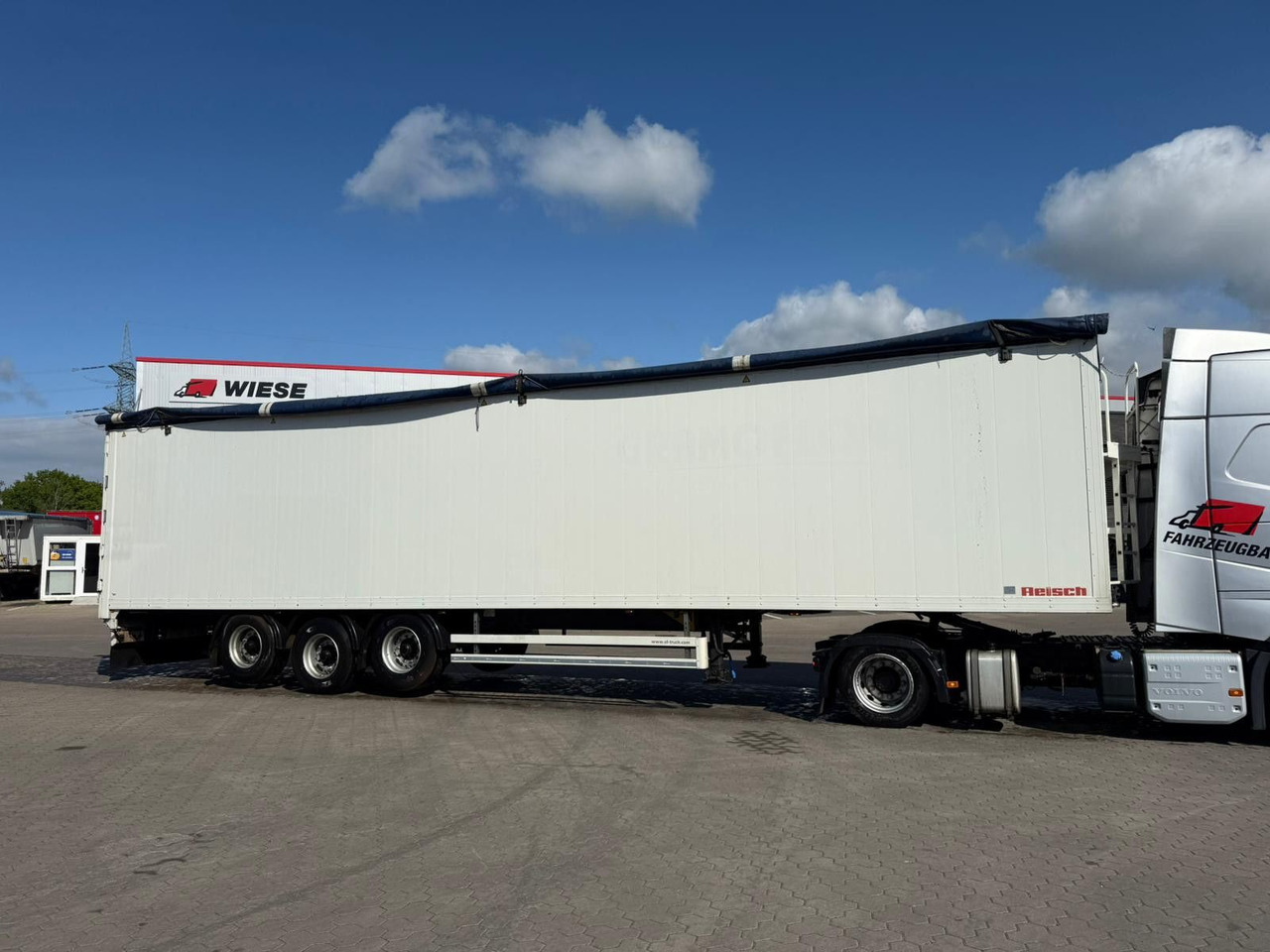 Reisch Schubboden 92m³ 1+3 Achse liftbar TÜV Neu - Walking floor semi-trailer: picture 2 Reisch Schubboden 92m³ 1+3 Achse liftbar TÜV Neu - Walking floor semi-trailer: picture 2