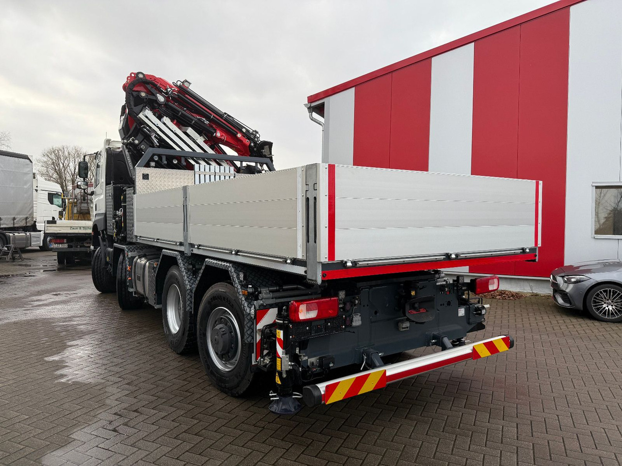 Dropside/ Flatbed truck, Crane truck Tatra 41.500 8x8 Phoenix Fassi F710 Kran: picture 9