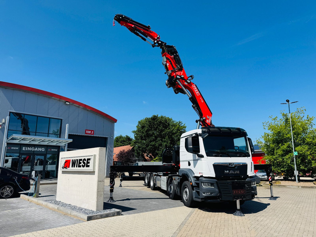Truck, Crane truck MAN TGS 32.510 mit F710 Frontkran sofort: picture 11