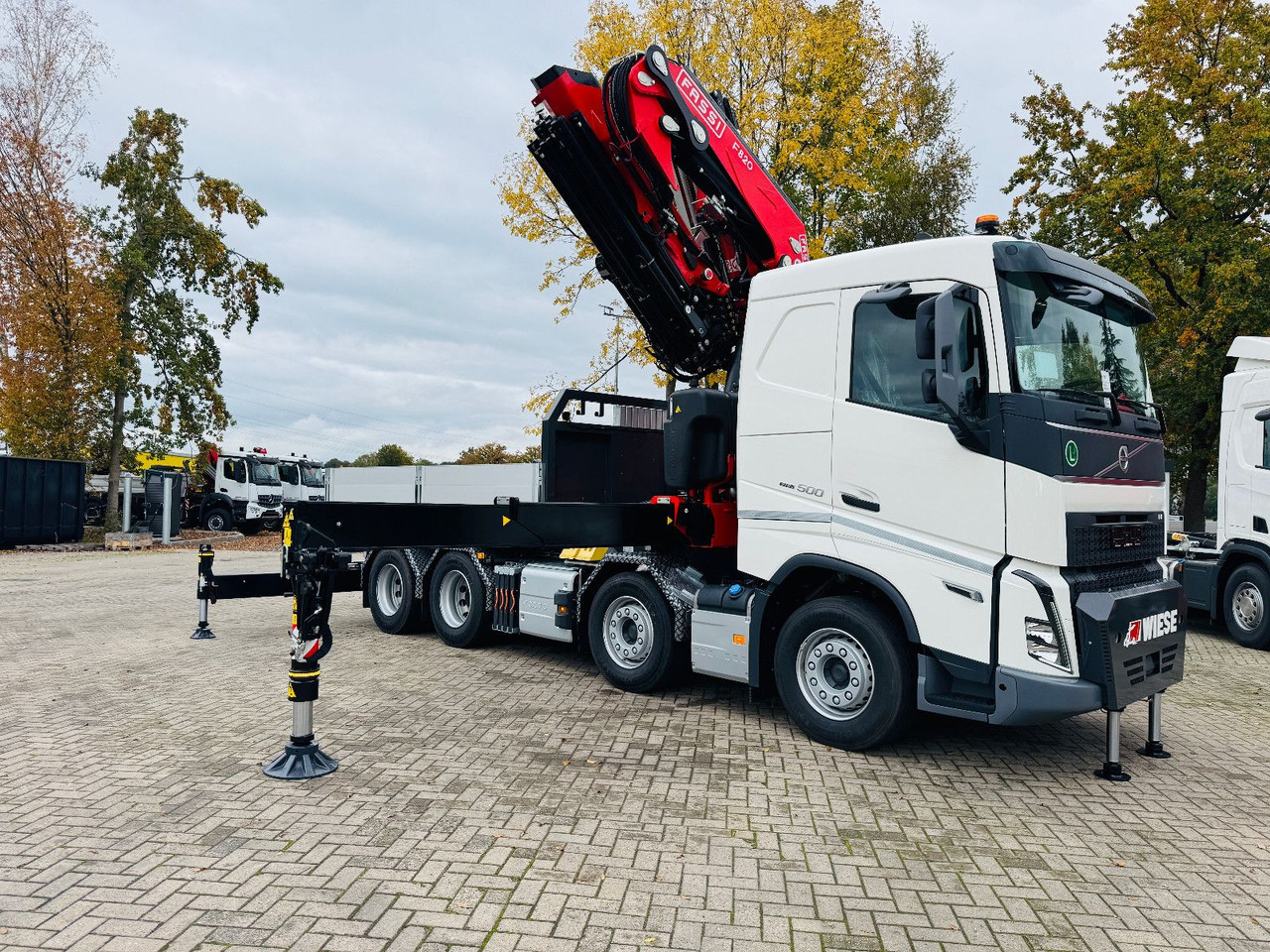 Truck, Crane truck Volvo FH 500 8x4 Kran F820 RA2.27 Jib & Winde Sofort: picture 11 Truck, Crane truck Volvo FH 500 8x4 Kran F820 RA2.27 Jib & Winde Sofort: picture 11