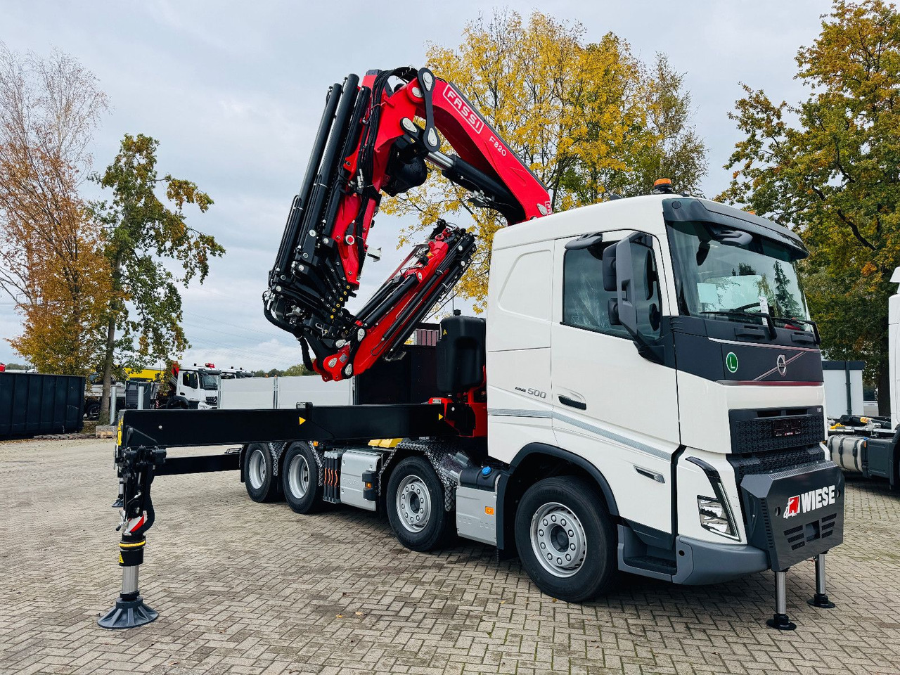Truck, Crane truck Volvo FH 500 8x4 Kran F820 RA2.27 Jib & Winde Sofort: picture 12 Truck, Crane truck Volvo FH 500 8x4 Kran F820 RA2.27 Jib & Winde Sofort: picture 12