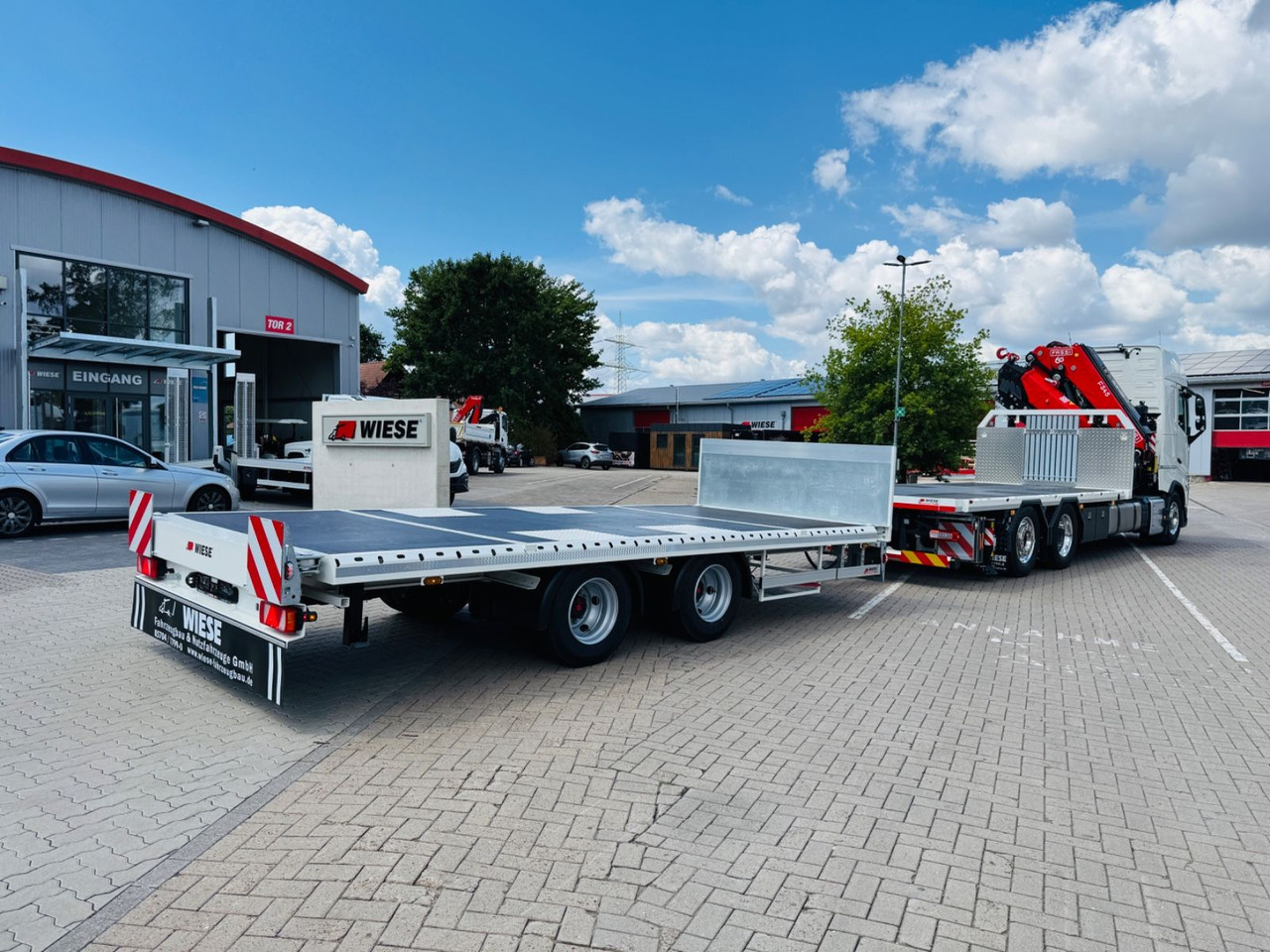 Volvo FH540 6x2 Containerpritsche mit F545RA.2.26 - Crane truck: picture 5 Volvo FH540 6x2 Containerpritsche mit F545RA.2.26 - Crane truck: picture 5