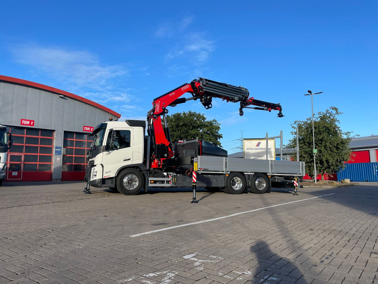 Volvo FMX 500  FASSI Ladekran F545 JIB & Winde Sofort leasing Volvo FMX 500  FASSI Ladekran F545 JIB & Winde Sofort: picture 8
