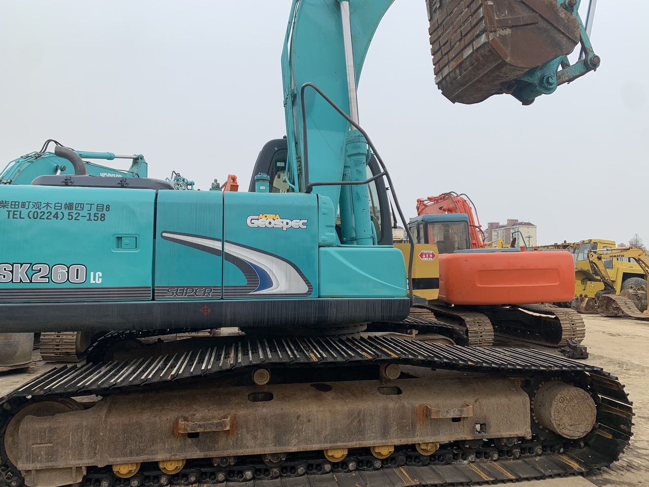 KOBELCO SK260LC-8 - Crawler excavator: picture 1 KOBELCO SK260LC-8 - Crawler excavator: picture 1