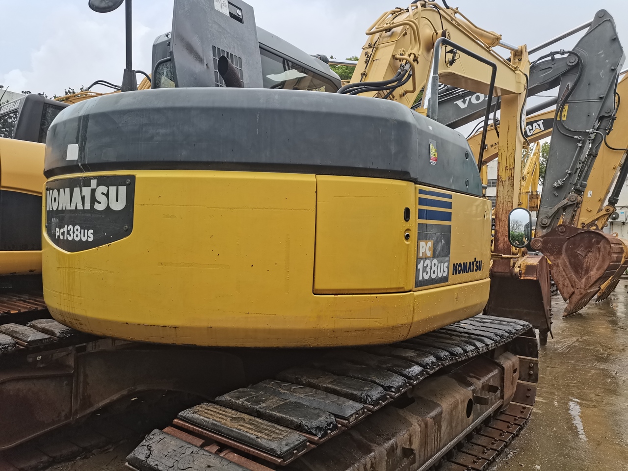 PC138US KOMATSU-PC138US - Crawler excavator: picture 4 PC138US KOMATSU-PC138US - Crawler excavator: picture 4