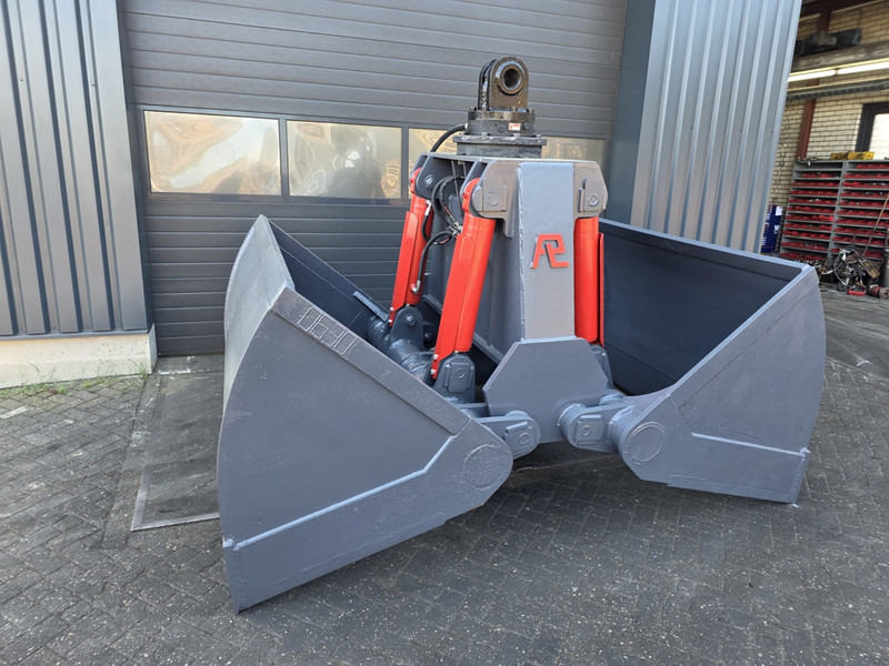 Clamshell bucket 3000 liter LIKE NEW!! sennebogen liebherr lh fuchs mhl mantsinen - Grapple for Construction machinery: picture 3 Clamshell bucket 3000 liter LIKE NEW!! sennebogen liebherr lh fuchs mhl mantsinen - Grapple for Construction machinery: picture 3