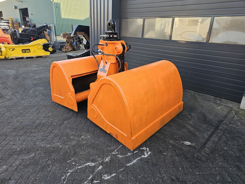 Clamshell jb grijper 2000l overslaggrijper liebherr lh sennebogen - Clamshell bucket for Construction machinery: picture 2 Clamshell jb grijper 2000l overslaggrijper liebherr lh sennebogen - Clamshell bucket for Construction machinery: picture 2