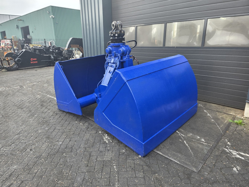 Overslaggrijper 3500 liter clamshell bucket sennebogen liebherr lh fuchs mantsinen - Grapple for Construction machinery: picture 2 Overslaggrijper 3500 liter clamshell bucket sennebogen liebherr lh fuchs mantsinen - Grapple for Construction machinery: picture 2