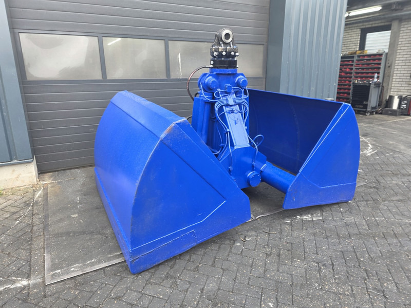 Overslaggrijper 3500 liter clamshell bucket sennebogen liebherr lh fuchs mantsinen - Grapple for Construction machinery: picture 3 Overslaggrijper 3500 liter clamshell bucket sennebogen liebherr lh fuchs mantsinen - Grapple for Construction machinery: picture 3