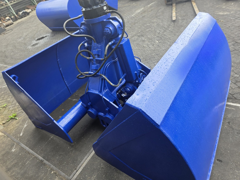 Overslaggrijper 3500 liter clamshell bucket sennebogen liebherr lh fuchs mantsinen - Grapple for Construction machinery: picture 4 Overslaggrijper 3500 liter clamshell bucket sennebogen liebherr lh fuchs mantsinen - Grapple for Construction machinery: picture 4