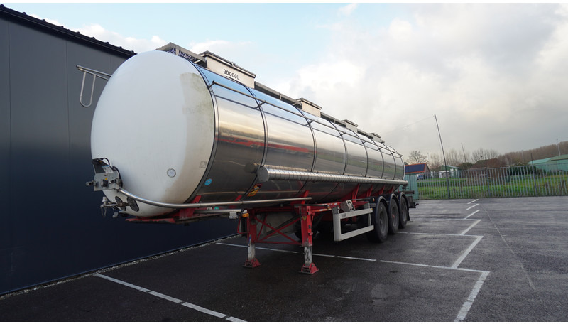 Burg 3 AXLE TANK CHEMIE TRAILER 30.000LTR - Tank semi-trailer: picture 2 Burg 3 AXLE TANK CHEMIE TRAILER 30.000LTR - Tank semi-trailer: picture 2