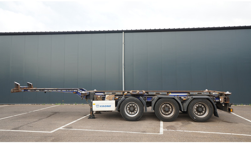 Krone 3 AXLE CONTAINER TRANSPORT TRAILER EXTENDABLE 45 FT - Container transporter/ Swap body semi-trailer: picture 1 Krone 3 AXLE CONTAINER TRANSPORT TRAILER EXTENDABLE 45 FT - Container transporter/ Swap body semi-trailer: picture 1