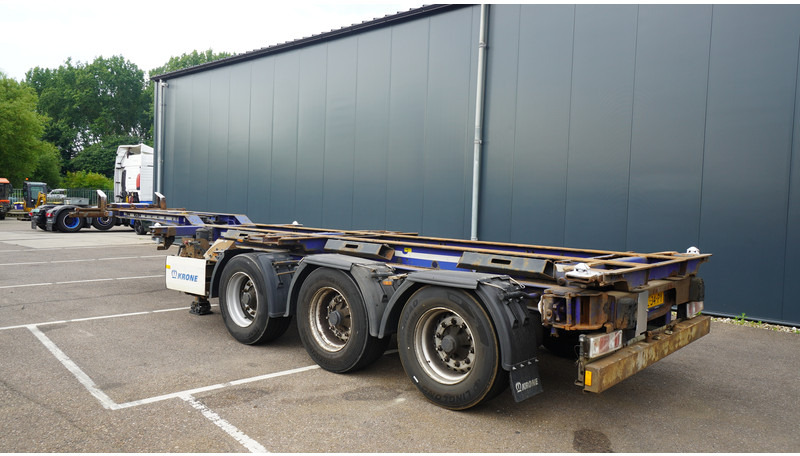 Krone 3 AXLE CONTAINER TRANSPORT TRAILER EXTENDABLE 45 FT - Container transporter/ Swap body semi-trailer: picture 4 Krone 3 AXLE CONTAINER TRANSPORT TRAILER EXTENDABLE 45 FT - Container transporter/ Swap body semi-trailer: picture 4