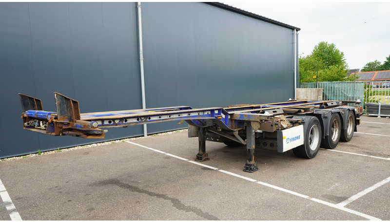 Krone 3 AXLE CONTAINER TRANSPORT TRAILER EXTENDABLE 45 FT - Container transporter/ Swap body semi-trailer: picture 2 Krone 3 AXLE CONTAINER TRANSPORT TRAILER EXTENDABLE 45 FT - Container transporter/ Swap body semi-trailer: picture 2