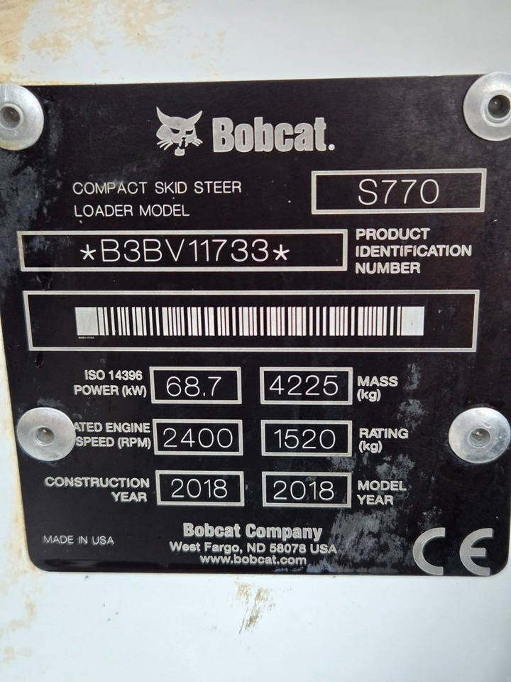 Bobcat S 770 - Wheel loader: picture 3 Bobcat S 770 - Wheel loader: picture 3