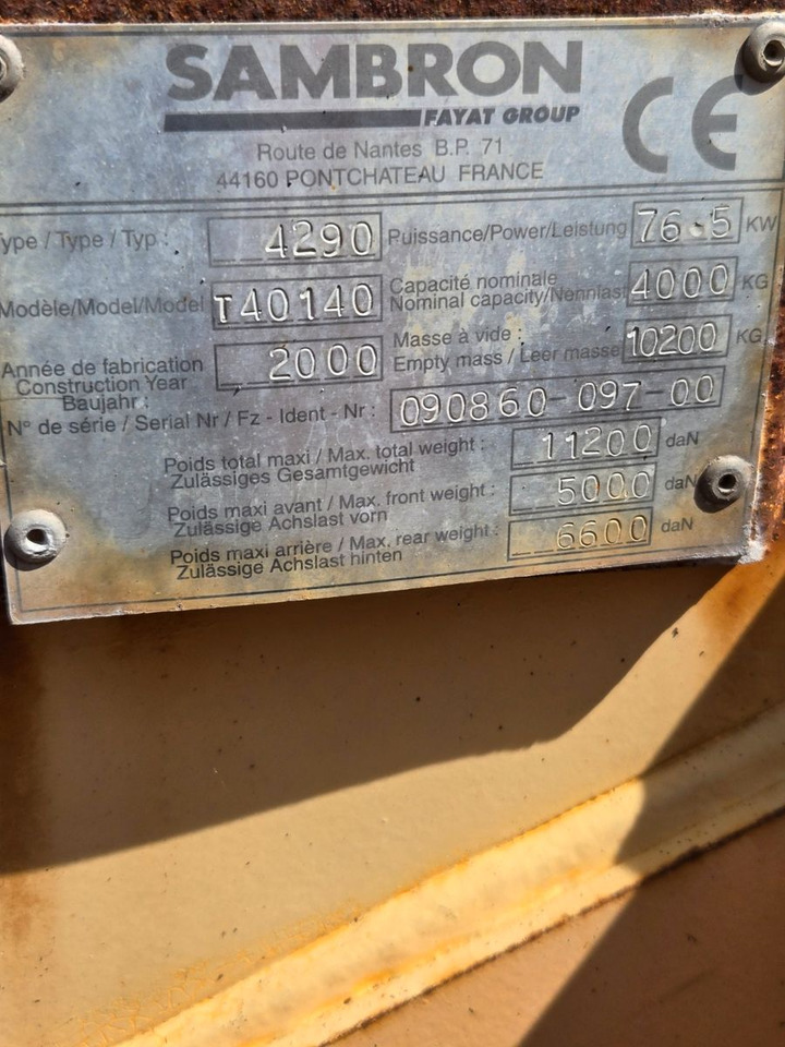 Sambron T40140 - Telescopic handler: picture 2 Sambron T40140 - Telescopic handler: picture 2