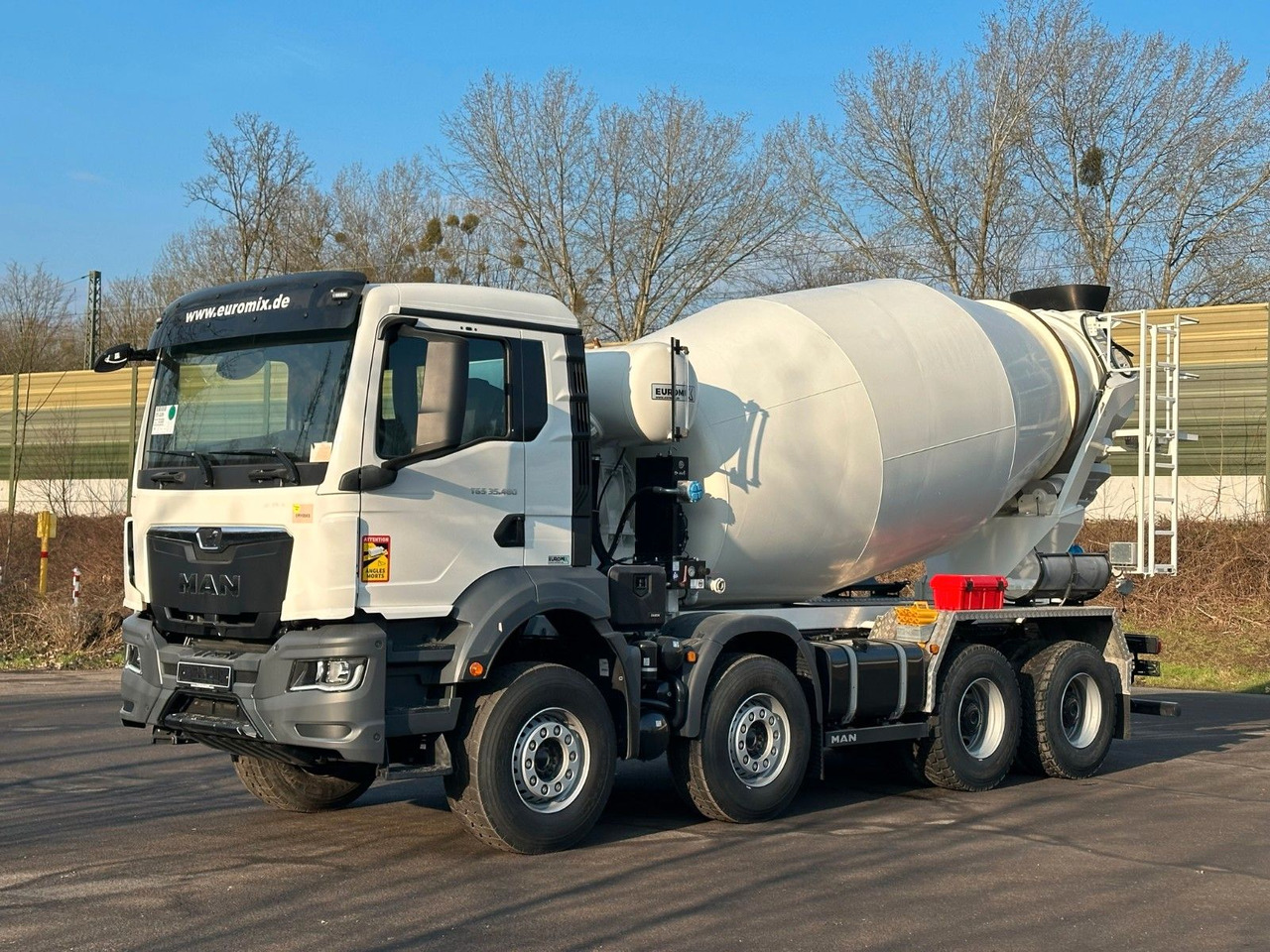 MAN TGS 37.480 8x4 EuromixMTP EM 10 L - Concrete mixer truck: picture 2 MAN TGS 37.480 8x4 EuromixMTP EM 10 L - Concrete mixer truck: picture 2