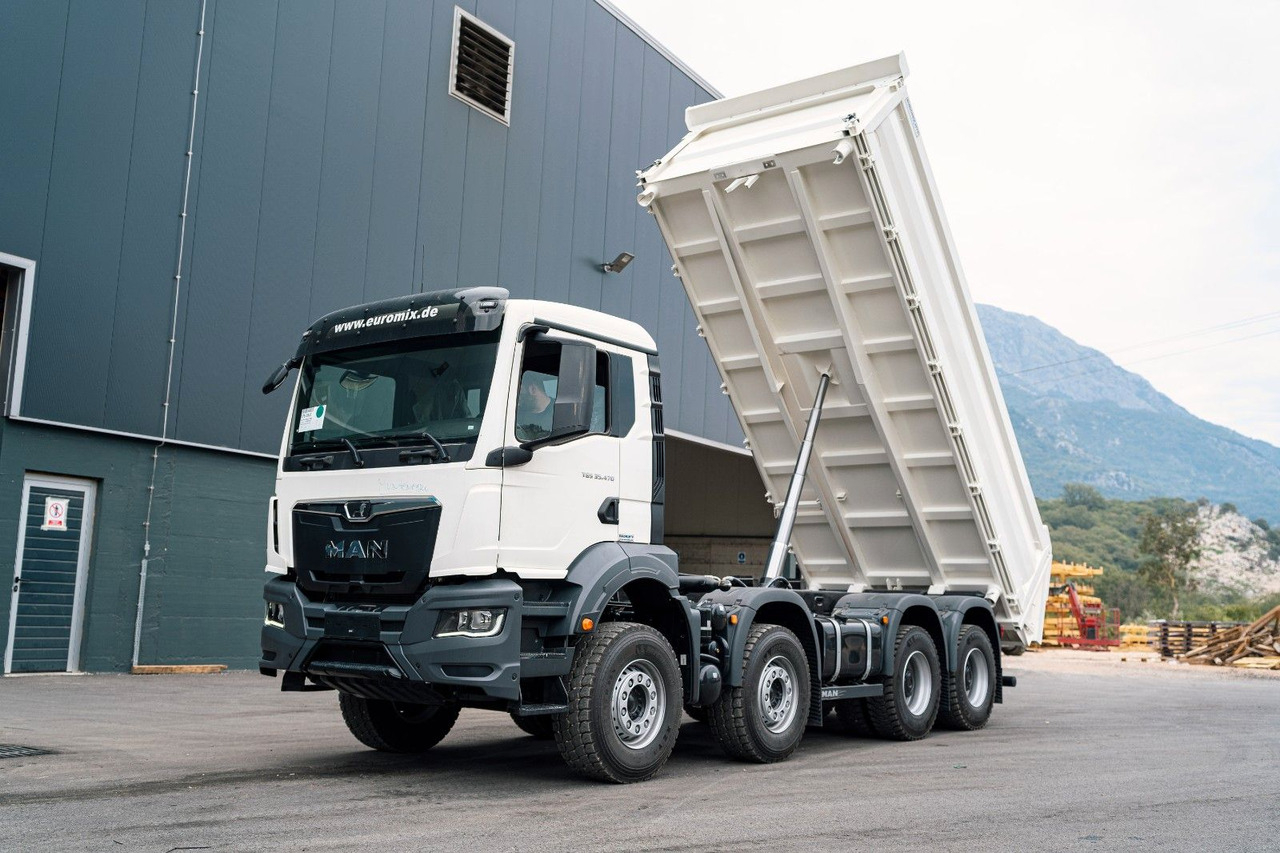 MAN TGS 41.440 8x4 EuromixMTP 3-Seiten-Kipper - Tipper: picture 1 MAN TGS 41.440 8x4 EuromixMTP 3-Seiten-Kipper - Tipper: picture 1