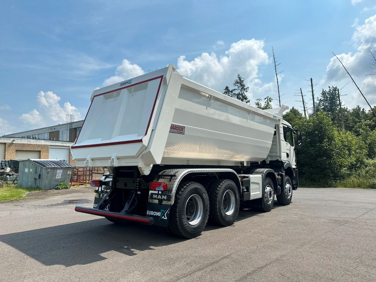 Tipper MAN TGS 41.440 8x4 EuromixMTP Mulden-Kipper: picture 6