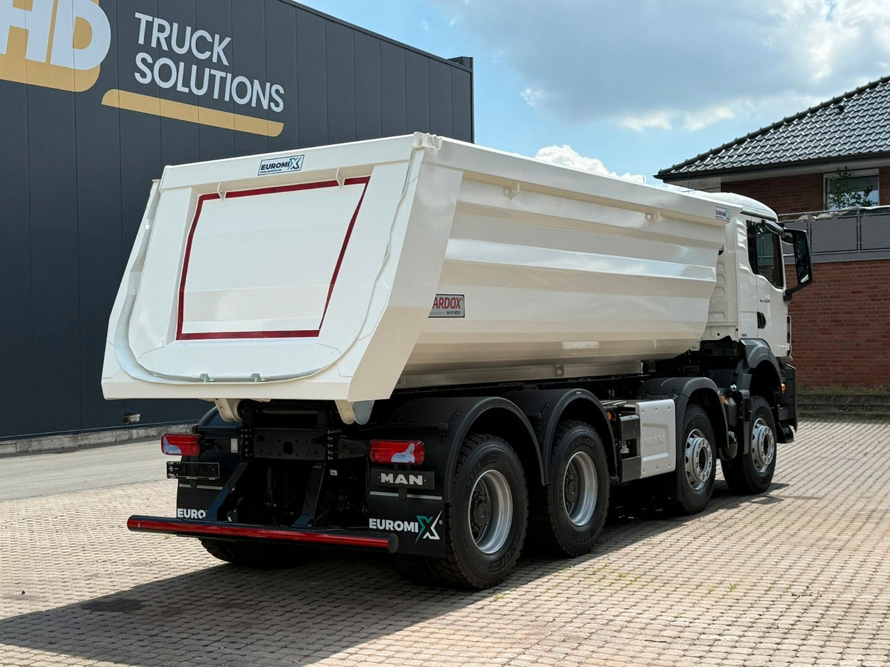 Tipper MAN TGS 41.520 BB 8X4 Euromix MuldenKipper  Retarder: picture 7