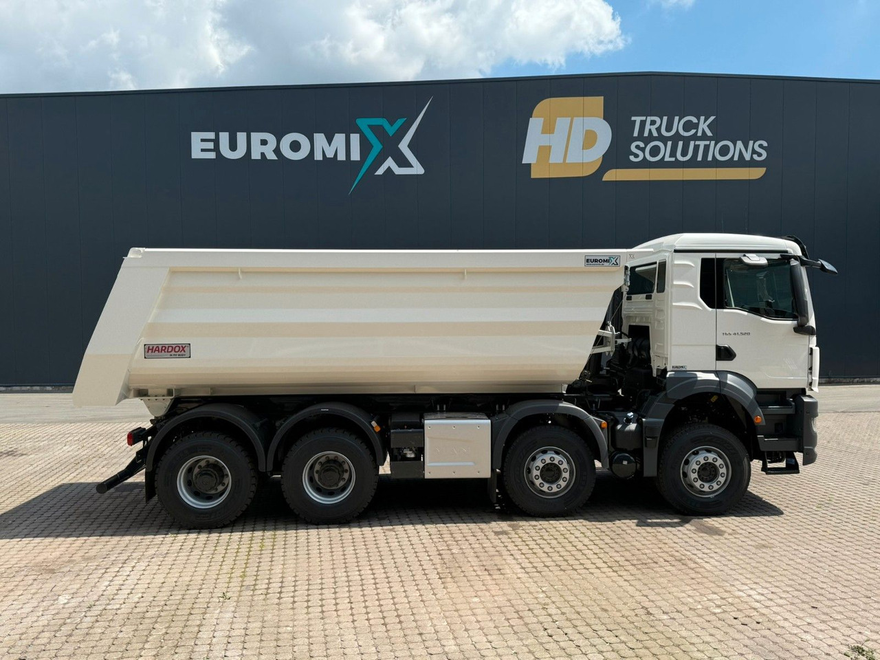 Tipper MAN TGS 41.520 BB 8X4 Euromix MuldenKipper  Retarder: picture 8