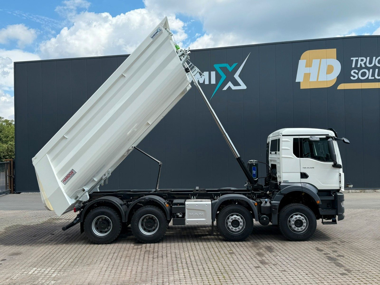 Tipper MAN TGS 41.520 BB 8X4 Euromix MuldenKipper  Retarder: picture 17