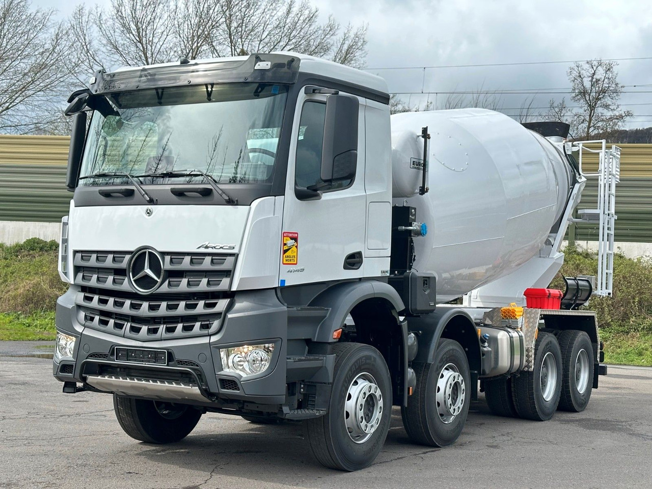 Mercedes-Benz 4145 8X4 EuromixMTP EM 10 Fahrmischer - Concrete mixer truck: picture 3 Mercedes-Benz 4145 8X4 EuromixMTP EM 10 Fahrmischer - Concrete mixer truck: picture 3