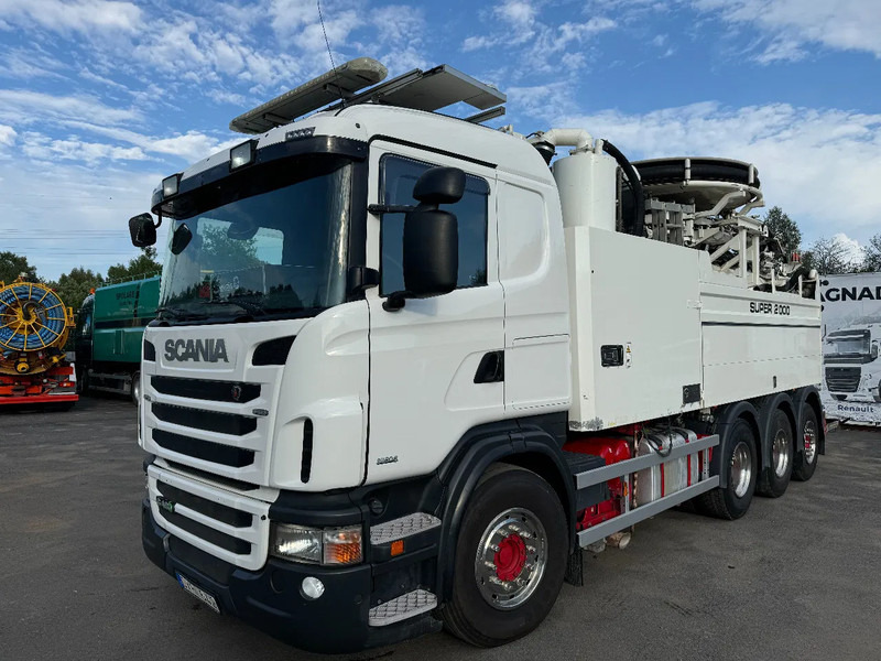 Scania R480 8x4, Combi W&R Super 2000 + Recycler, Euro 6, 2013 - Vacuum truck: picture 2 Scania R480 8x4, Combi W&R Super 2000 + Recycler, Euro 6, 2013 - Vacuum truck: picture 2