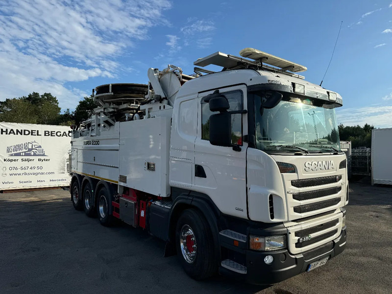 Scania R480 8x4, Combi W&R Super 2000 + Recycler, Euro 6, 2013 - Vacuum truck: picture 1 Scania R480 8x4, Combi W&R Super 2000 + Recycler, Euro 6, 2013 - Vacuum truck: picture 1