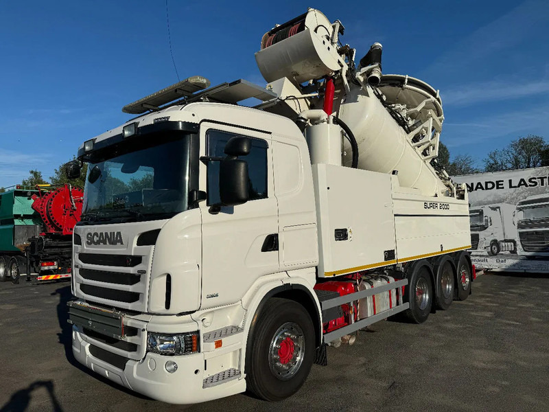 Scania R480 Combi, Wiedemann Super 2000 (16m3) + Recycler, Euro 6, 2013 - Vacuum truck: picture 4 Scania R480 Combi, Wiedemann Super 2000 (16m3) + Recycler, Euro 6, 2013 - Vacuum truck: picture 4