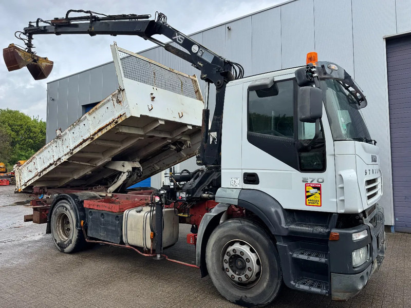 Iveco Stralis 270 **TIPPER+CRANE+ROTATOR+GRABBER** - Tipper, Crane truck: picture 1 Iveco Stralis 270 **TIPPER+CRANE+ROTATOR+GRABBER** - Tipper, Crane truck: picture 1