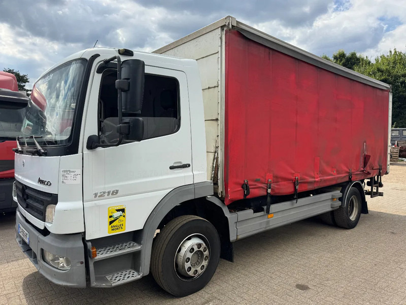 Mercedes-Benz Atego 1218 **FULL STEEL-SUSPENSION LAMES** - Curtainsider truck: picture 1 Mercedes-Benz Atego 1218 **FULL STEEL-SUSPENSION LAMES** - Curtainsider truck: picture 1