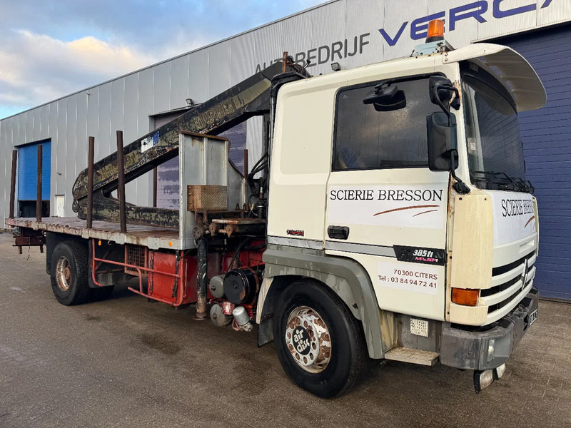 Renault R385 Major **CAMION FRANCAIS-SUSPENSION LAMES** - Dropside/ Flatbed truck, Crane truck: picture 1 Renault R385 Major **CAMION FRANCAIS-SUSPENSION LAMES** - Dropside/ Flatbed truck, Crane truck: picture 1