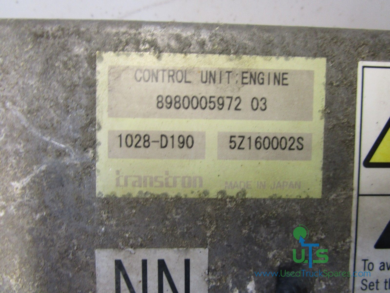 ISUZU NQR 4HK1 ENGINE ECU P/NO 8980005972 03 - ECU for Truck: picture 2 ISUZU NQR 4HK1 ENGINE ECU P/NO 8980005972 03 - ECU for Truck: picture 2