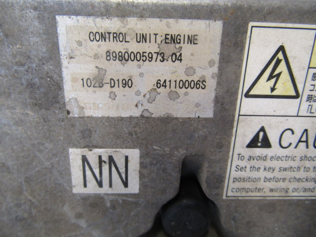 ISUZU NQR ENGINE CONTROL UNIT P/NO 8980005973 04 - ECU for Truck: picture 2 ISUZU NQR ENGINE CONTROL UNIT P/NO 8980005973 04 - ECU for Truck: picture 2