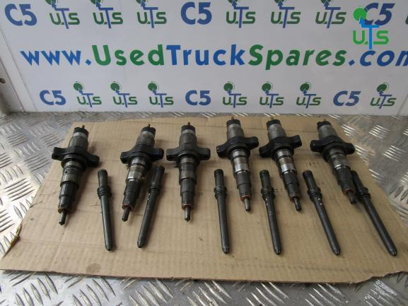 IVECO TECTOR 180E24/21 INJECTORS 6X P/NO 2830957 / 0445120007 - Fuel system for Truck: picture 1 IVECO TECTOR 180E24/21 INJECTORS 6X P/NO 2830957 / 0445120007 - Fuel system for Truck: picture 1