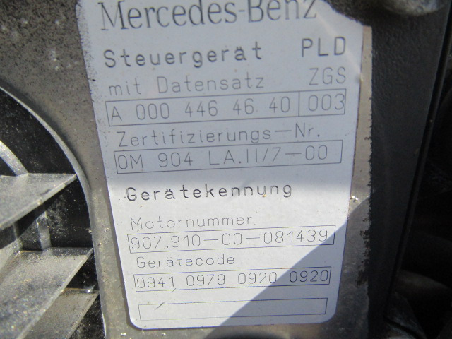 MERCEDES OM904 INDUSTRIAL SPEC ENGINE (TYPE 904.LA11/7.00) - Engine for Municipal/ Special vehicle: picture 4 MERCEDES OM904 INDUSTRIAL SPEC ENGINE (TYPE 904.LA11/7.00) - Engine for Municipal/ Special vehicle: picture 4