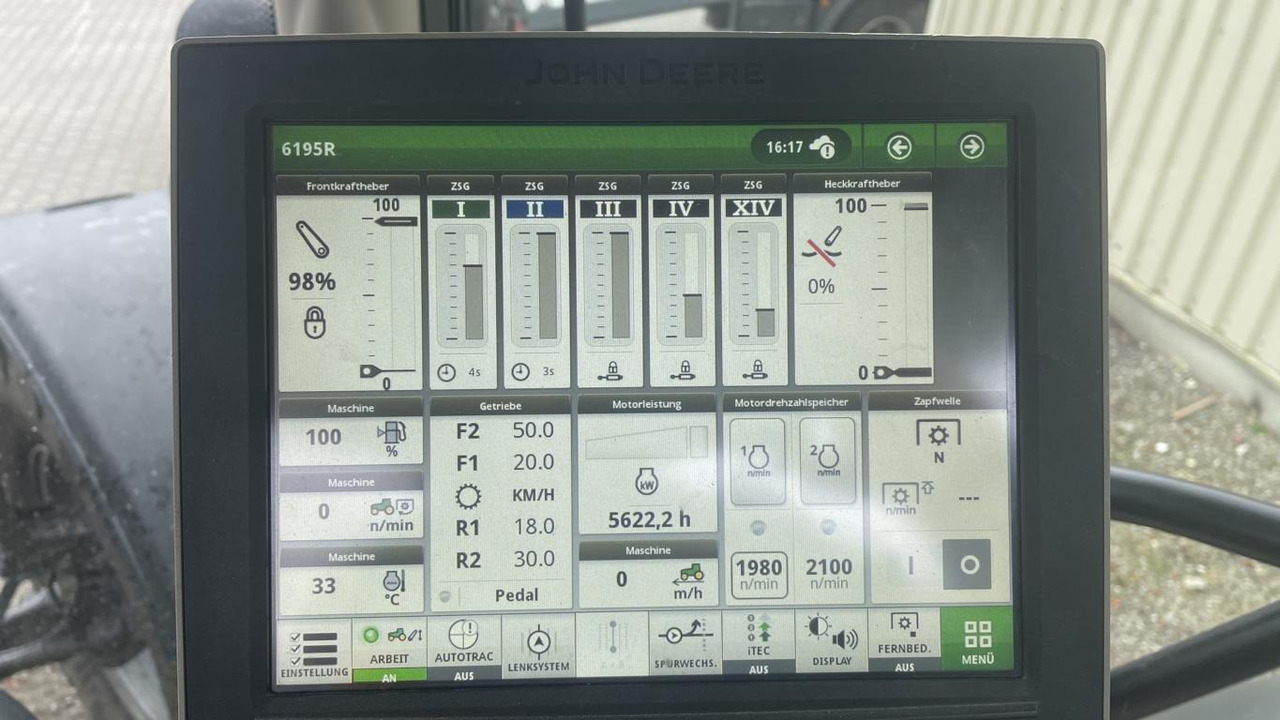 Farm tractor John Deere 6195R: picture 6 Farm tractor John Deere 6195R: picture 6