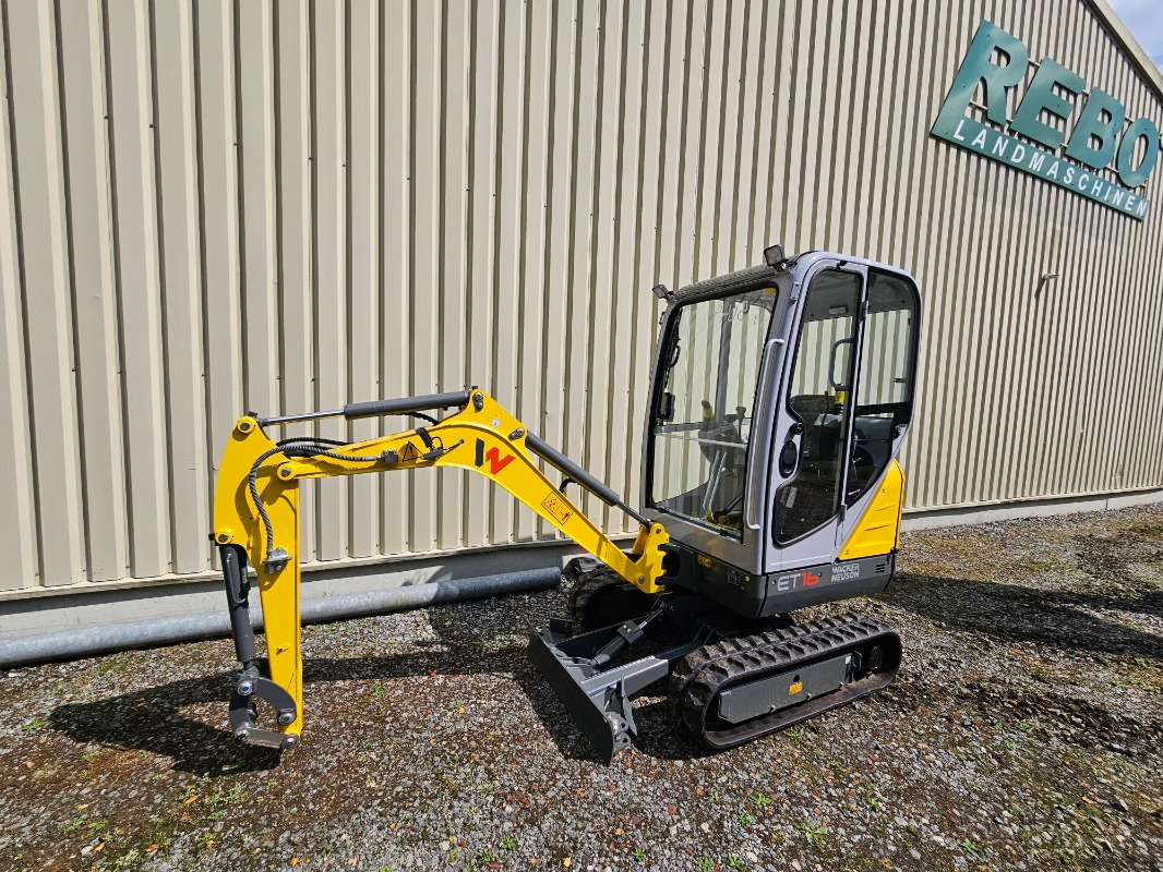 Wacker ET 16 - Mini excavator: picture 1 Wacker ET 16 - Mini excavator: picture 1