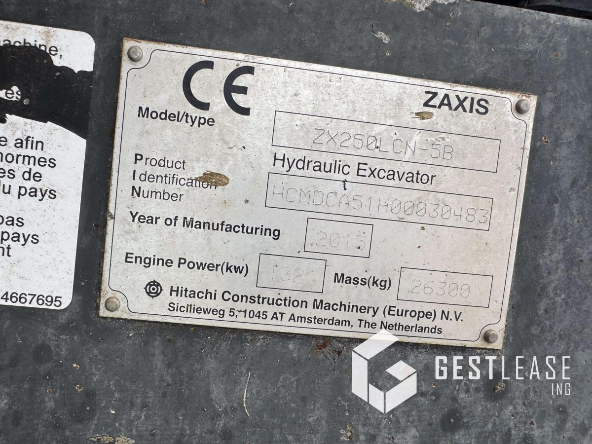Hitachi ZX250LCN-5B leasing Hitachi ZX250LCN-5B: picture 8