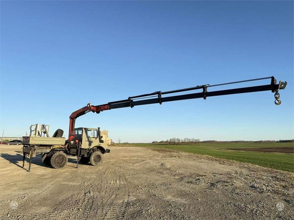 Mercedes-Benz Unimog Palfinger PK 12000 18 m 6.8 t Radio - Crane truck: picture 5 Mercedes-Benz Unimog Palfinger PK 12000 18 m 6.8 t Radio - Crane truck: picture 5